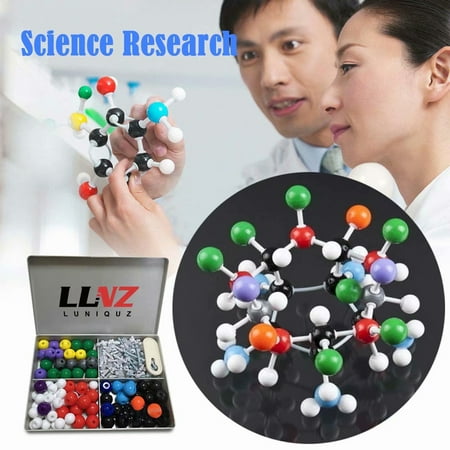 Organic Chemistry Molecular Model Kit 136 PCS with Remover Tool Teacher Student Inorganic /& Organic Academic Chemistry Education Teaching Tool Set 59 Atoms /& 76 Links /& 1 Short Link Remover Tool